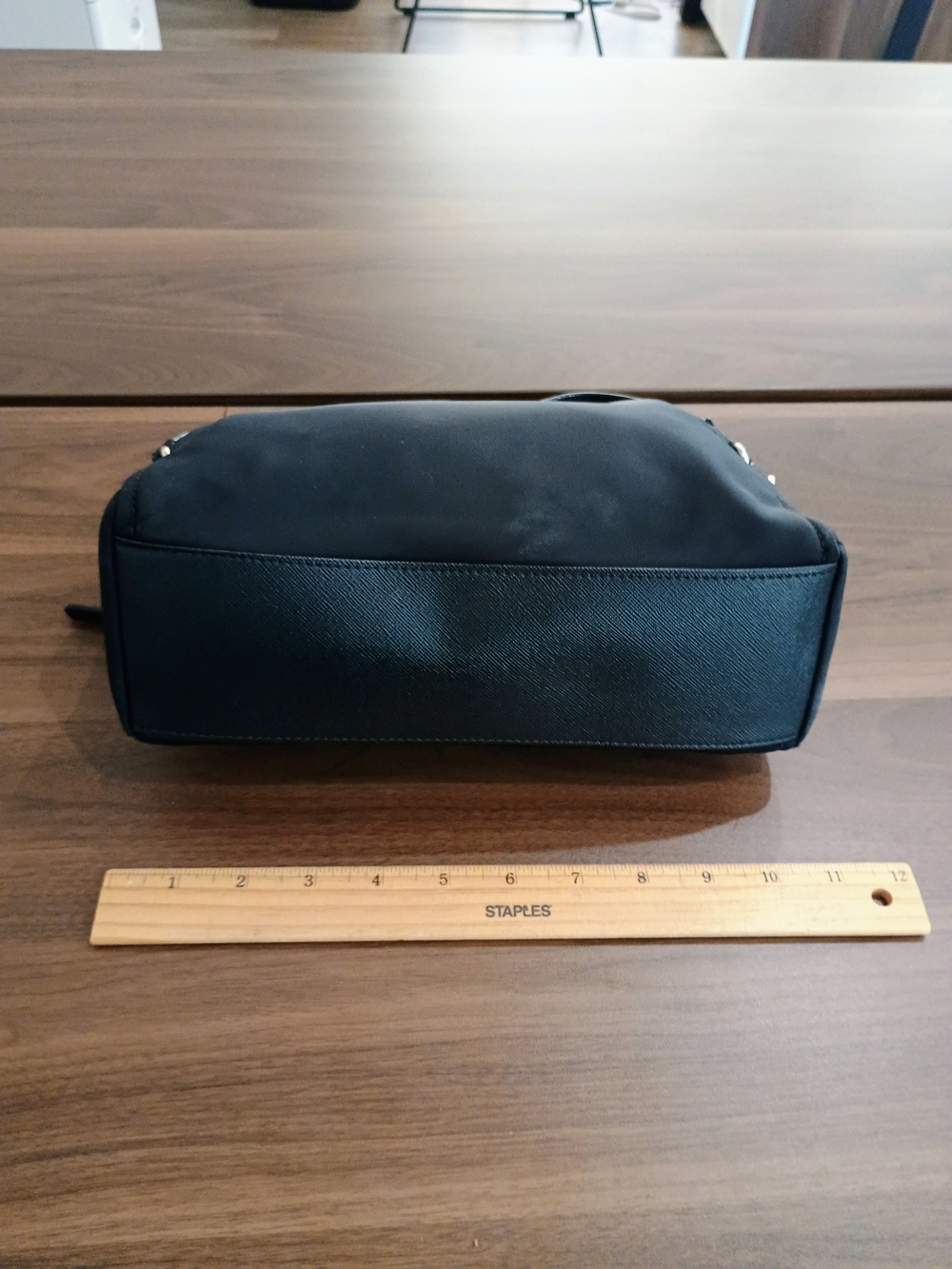 kate spade Black Nylon Crossbody Mini Bag with Gold Hardware - Picture 7 of 11